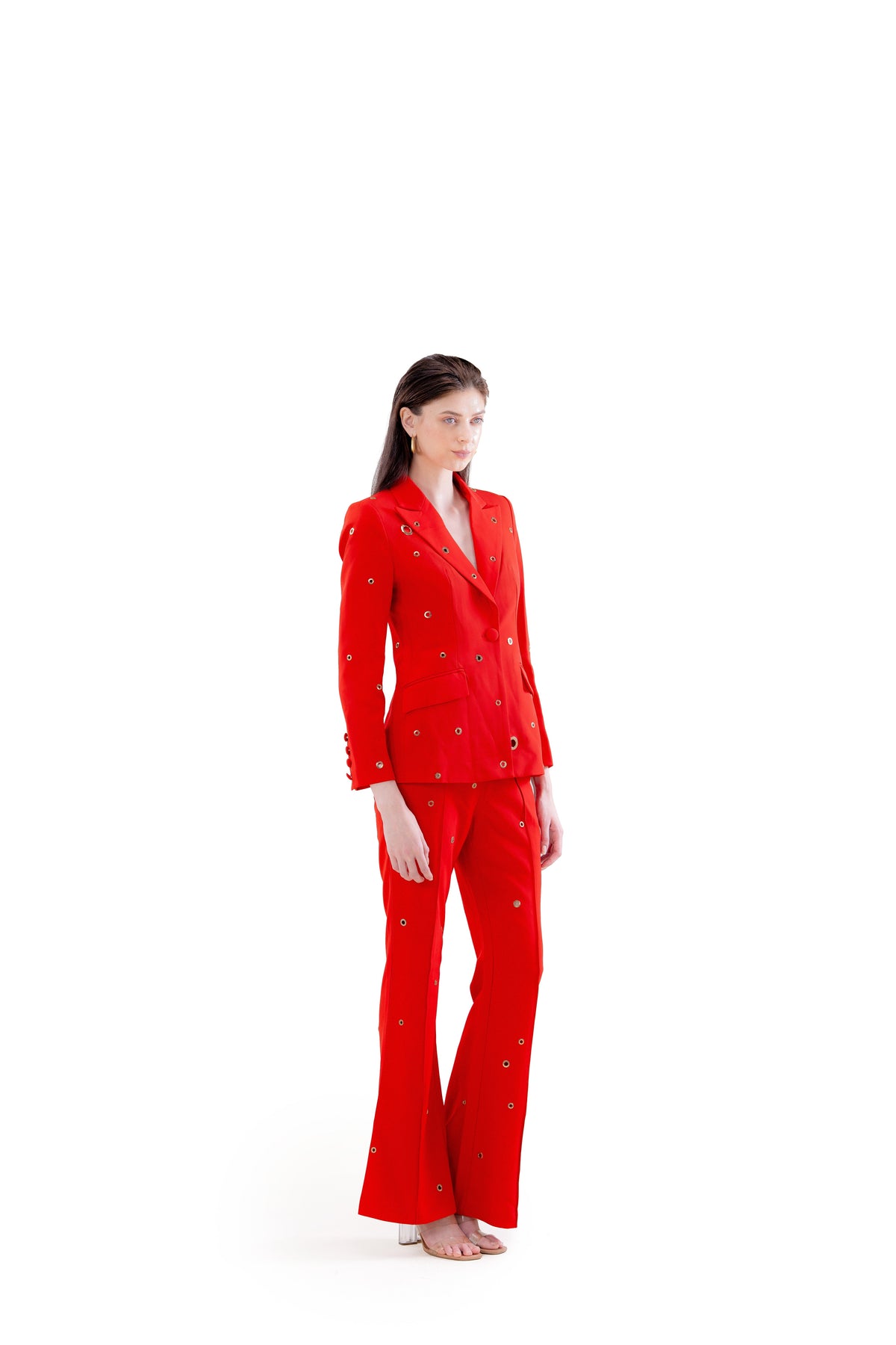 Crimson Power Co-ord Set