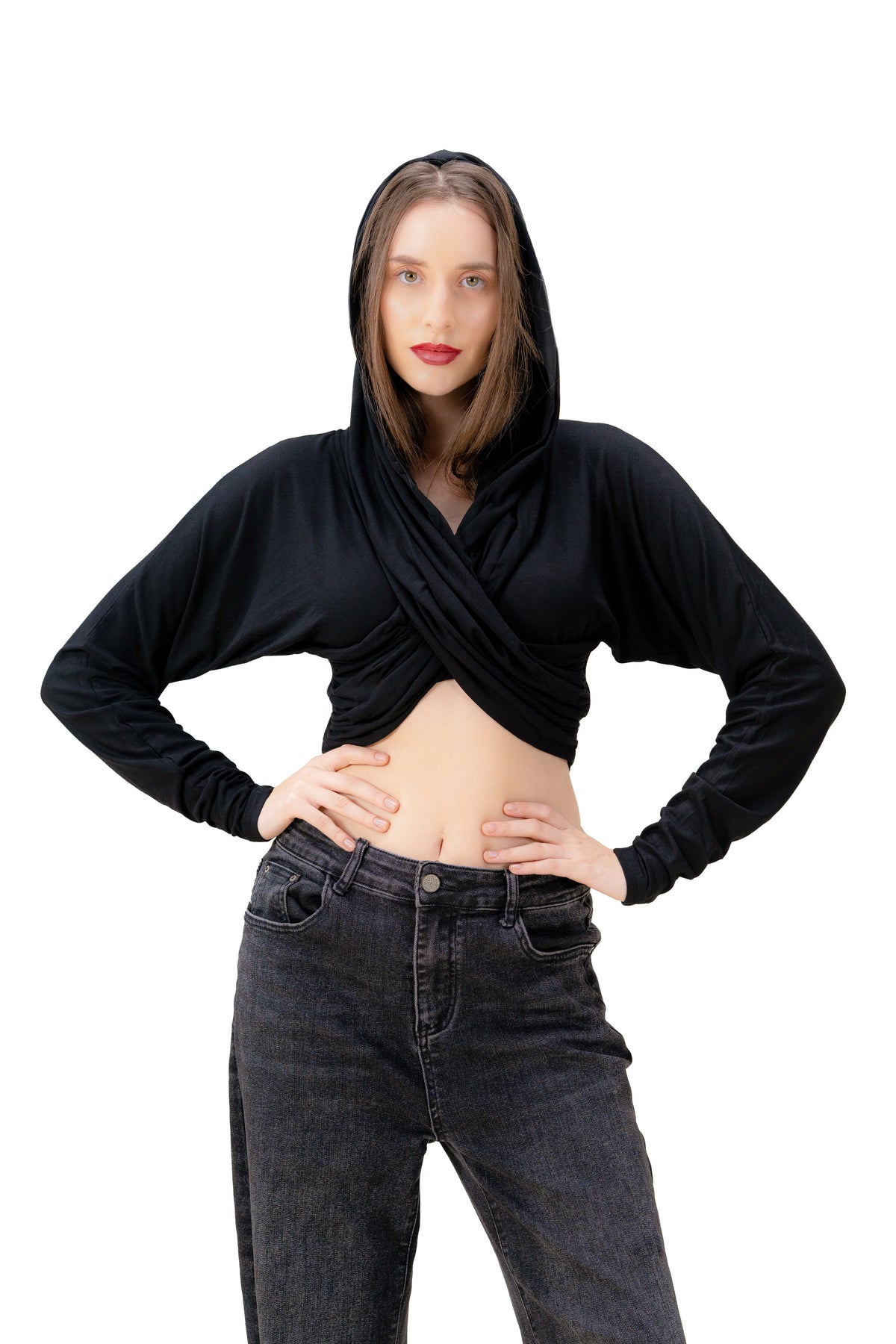 Midnight Drape Top