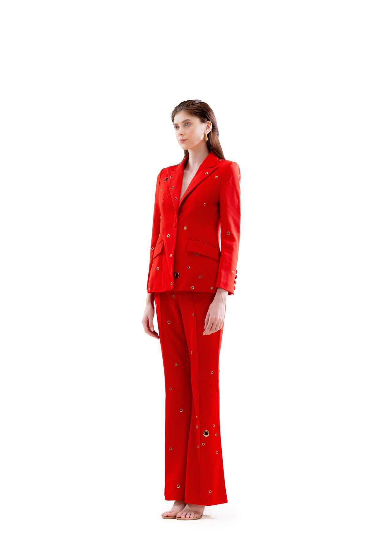Crimson Power Co-ord Set