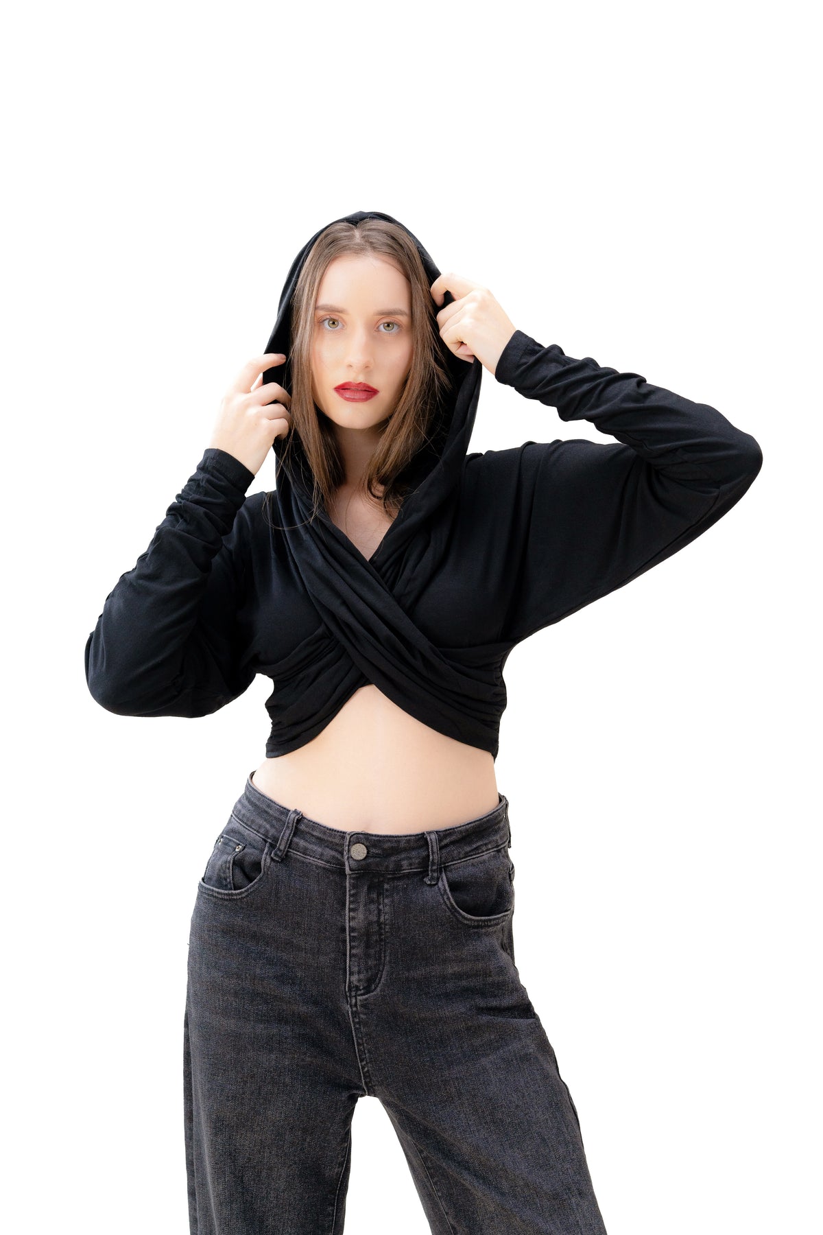 Midnight Drape Top